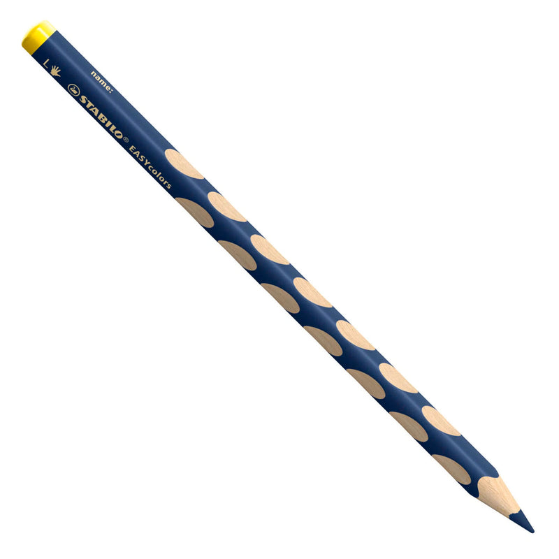 Matita colorata per mancini Stabilo easycolors - blu scuro