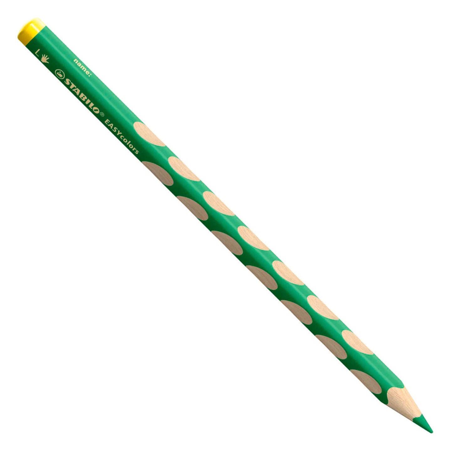 Matita colorata per mancini Stabilo easycolors - verde opaco