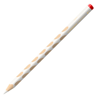 Matita colorata per destrimani Stabilo easycolors - bianca