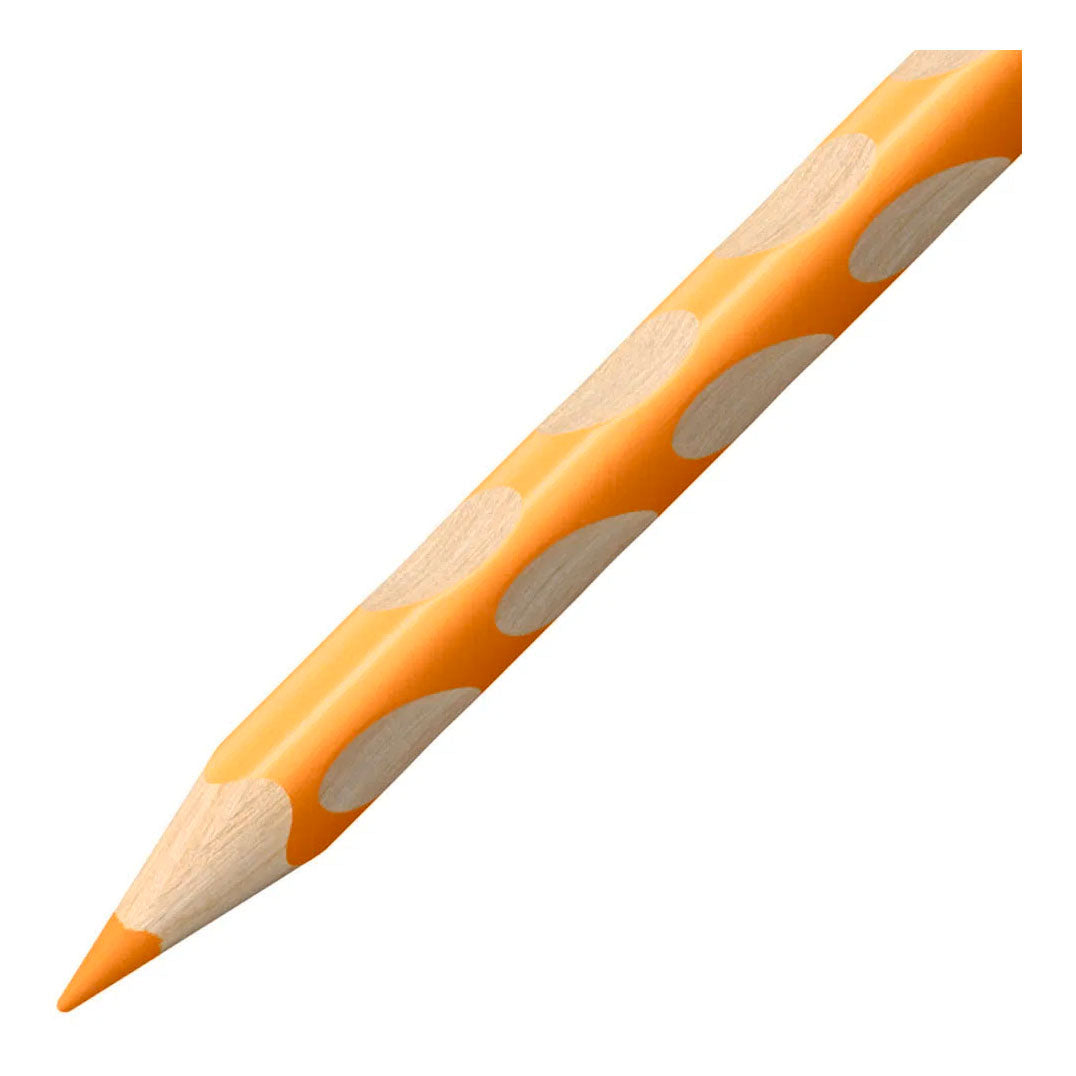 Matita colorata per destrimani Stabilo easycolors - giallo arancio