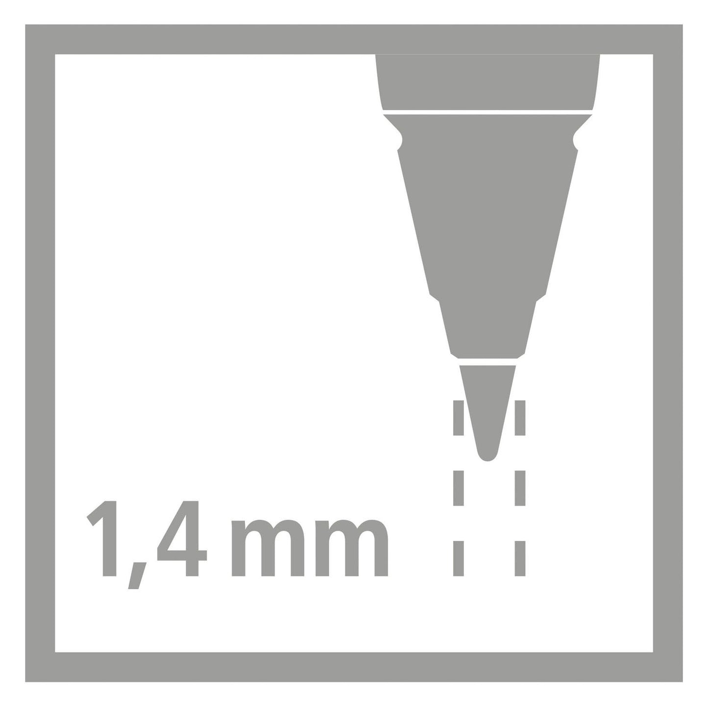 Stabilo easyergo 1.4 - potloodvulling - navullingen - 6 stuks