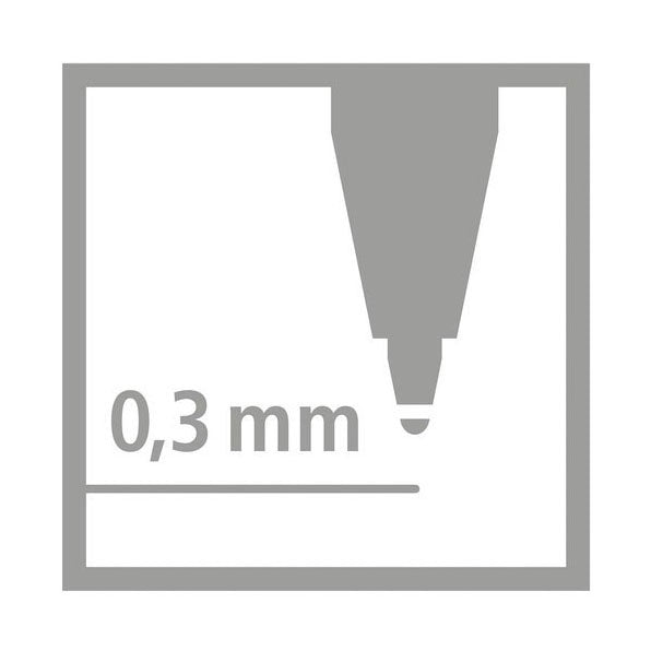 Stabilo easyoriginal vulling f blauw