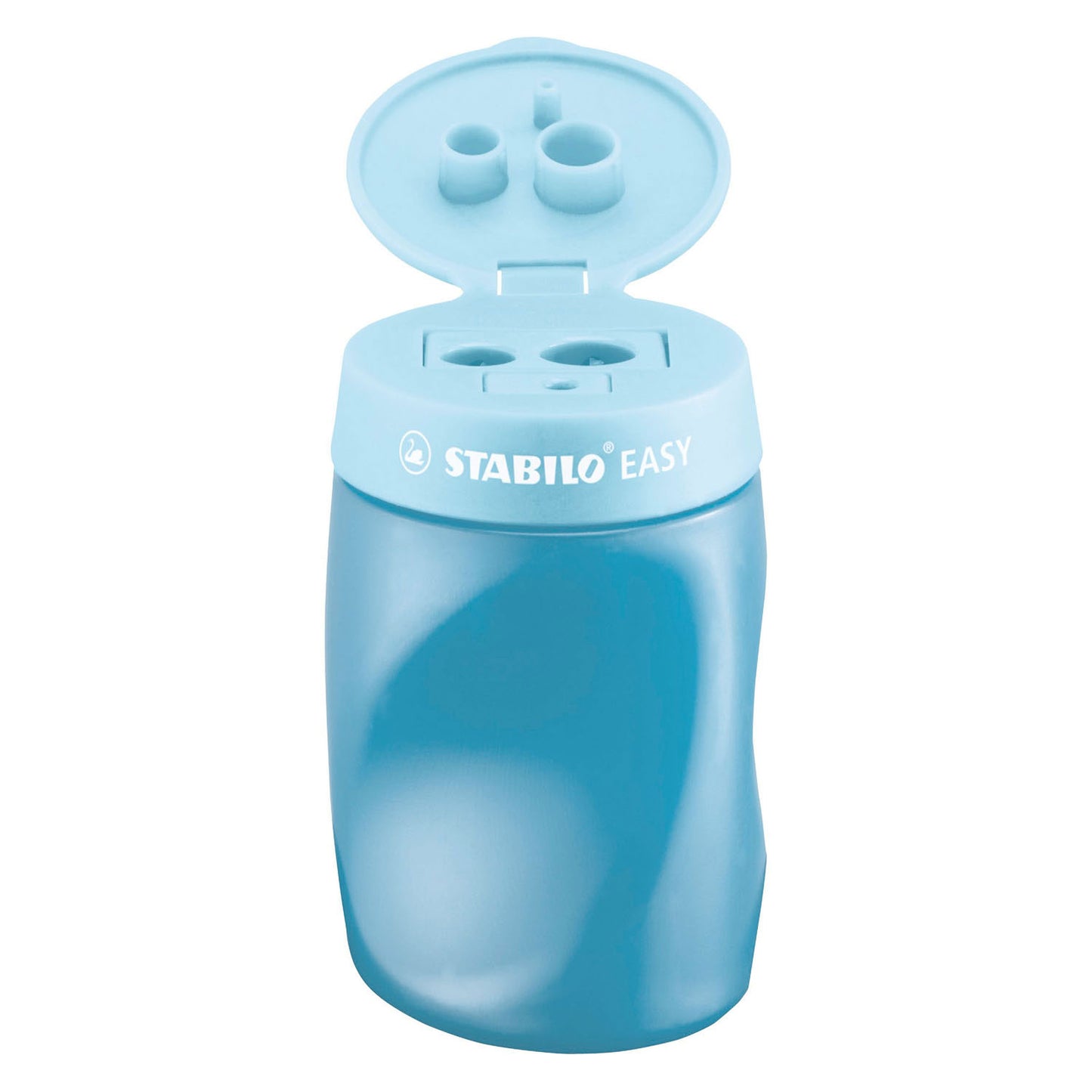 Stabilito easysharpener 3 in 1 matita più nitida sul blu destro