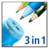 Stabilo EASYsharpener 3 in 1 Puntenslijper Rechts Blauw