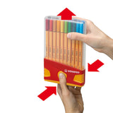 Stabilo point 88 - fineliner - colorparade - set 20 stuks - afbeelding 4