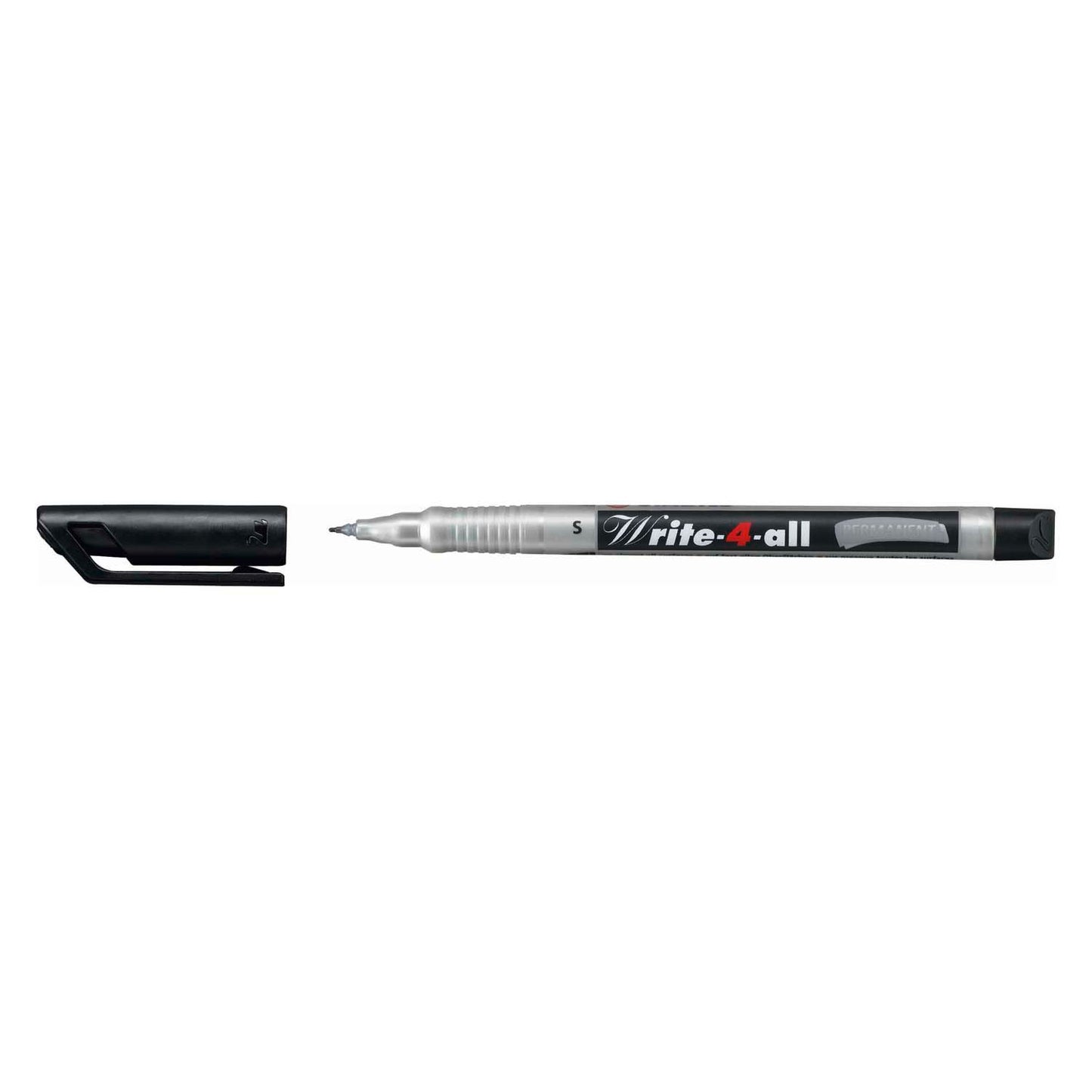 Stabolo Write-4-All Segnalista permanente Super fine nero