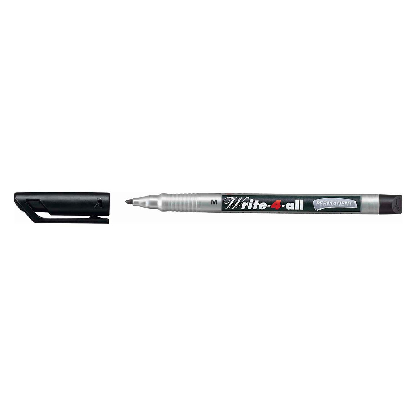 Stabilo Write-4-All Permanent Marker Medium Black