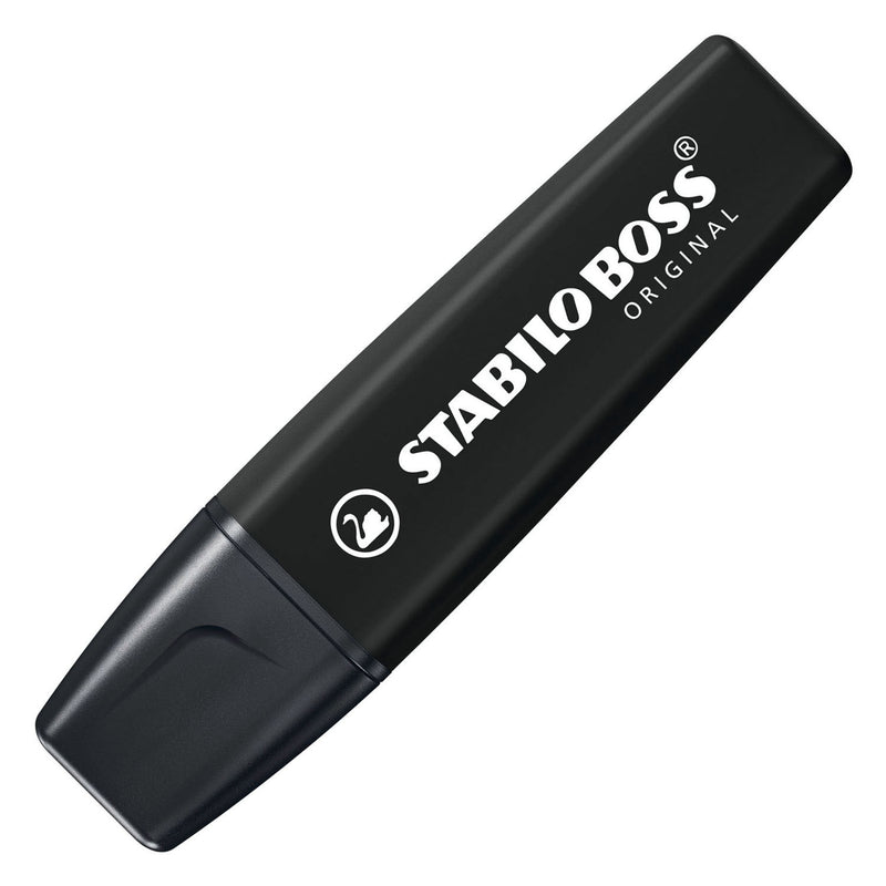 Iluminador original Stabilo boss - negro