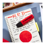 Stabilo boss original markeerstift - echt rood - afbeelding 3