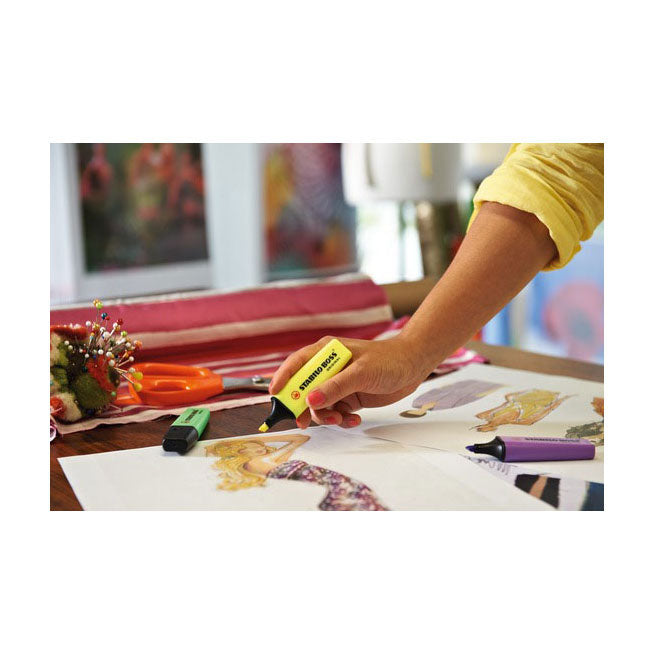 Stabilo boss original - markeerstift - set met 6 stuks
