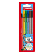 Stabilo Pen 68 - 6 colors - afbeelding 1