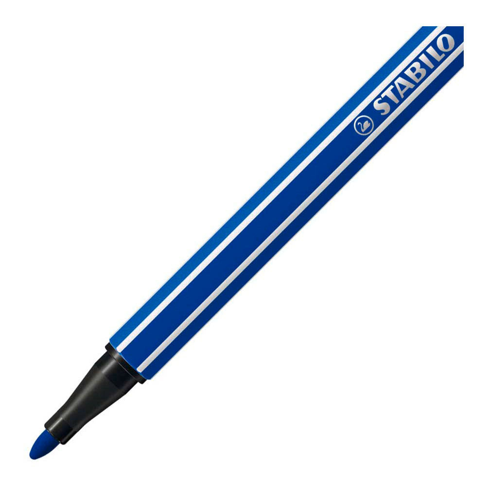 Stabilo viltstift premium pen 68 1 mm verschillende kleuren 6 stuks