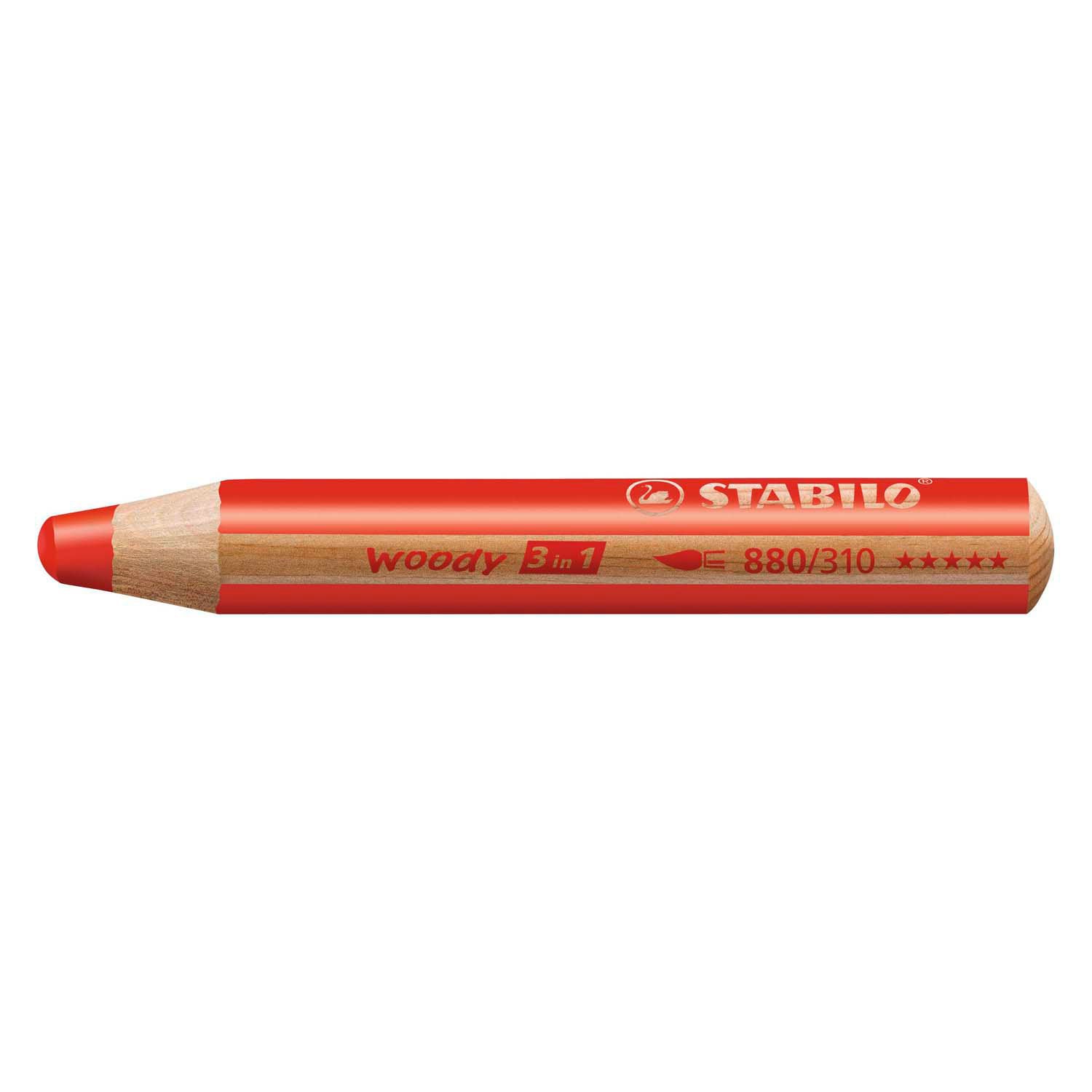 Stabilo Woody 880 3in1 - Red