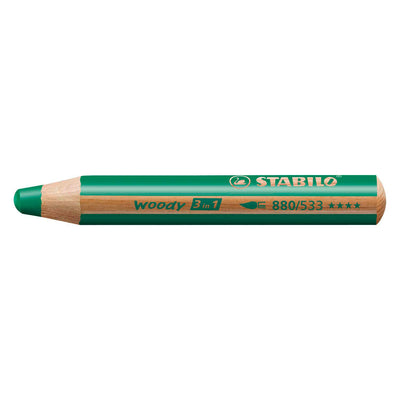 Stabilo Woody 880 3in1 - Verde oscuro
