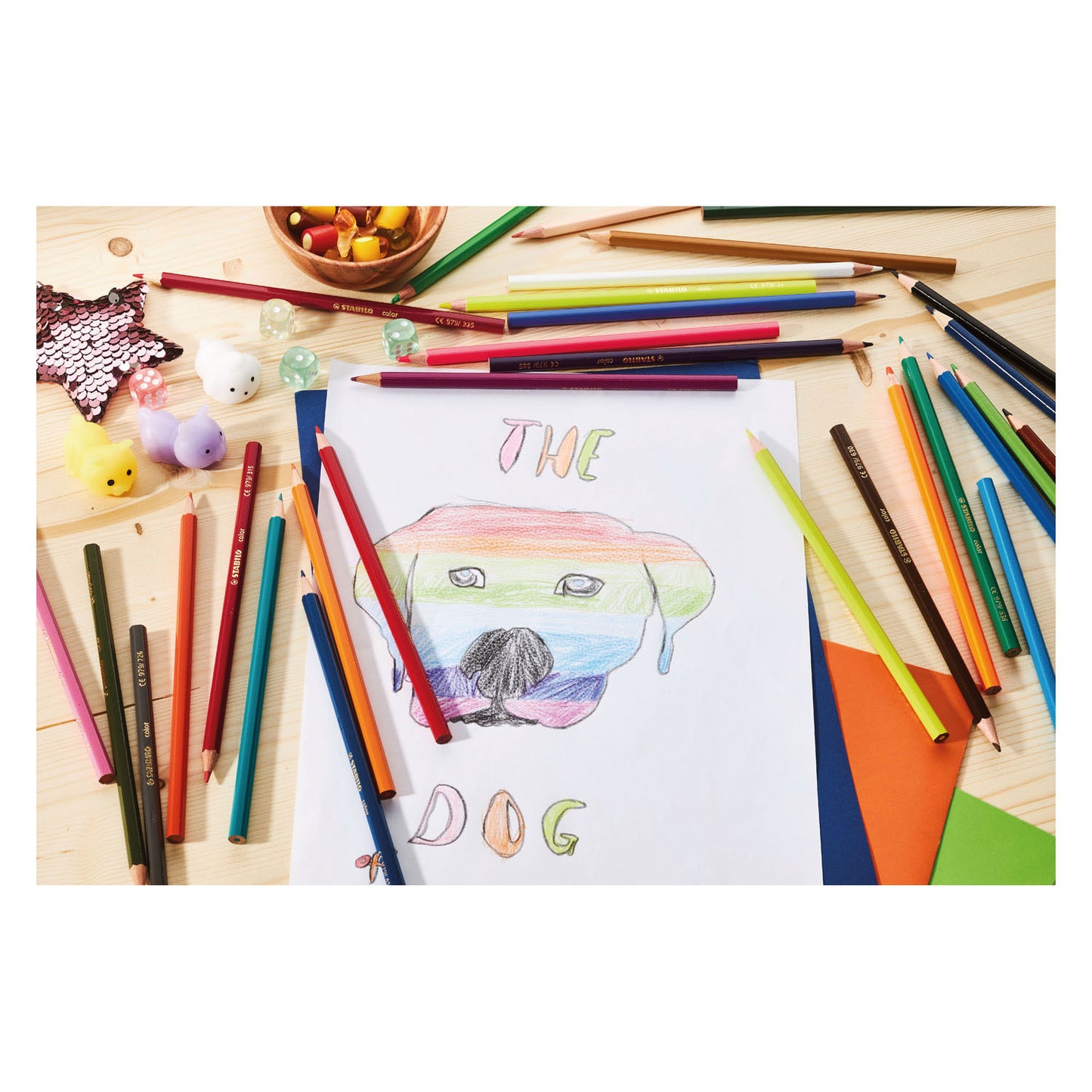 Stabilo color kleurpotlood etui 12