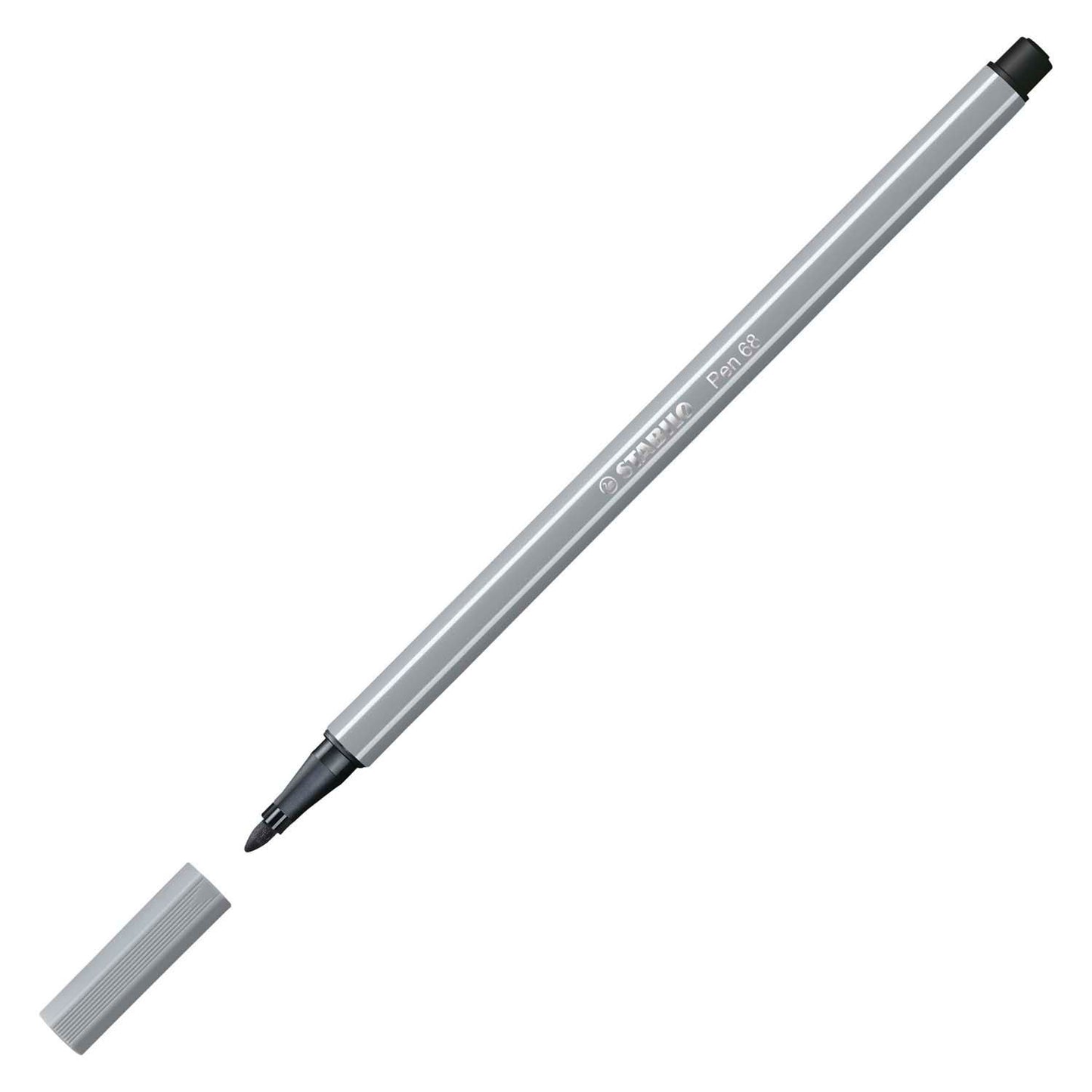 Stabolo Pen 68 Felt -Tip Penna media grigio freddo (68 95)