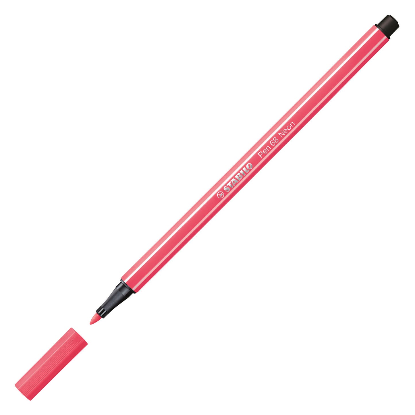 Stabilo Pen 68 FI SENTIS -TIP Pen fluorescente rojo (68 040)