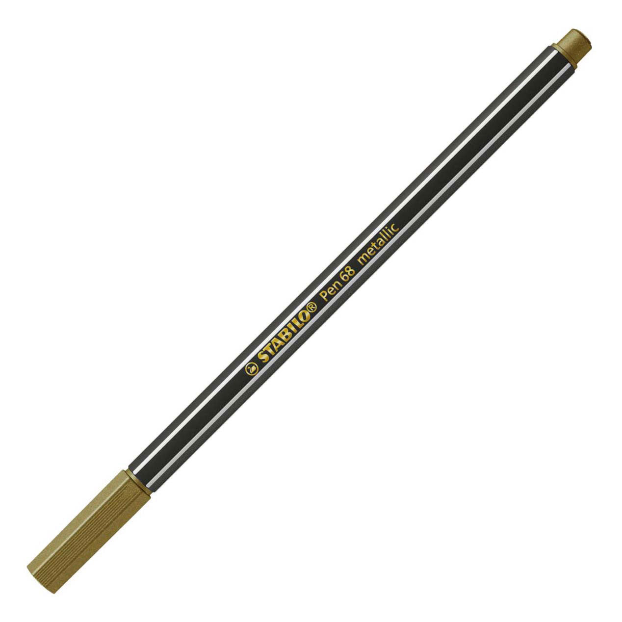 Stabilo pen 68 metallic - viltstift - metallic goud (68 810)