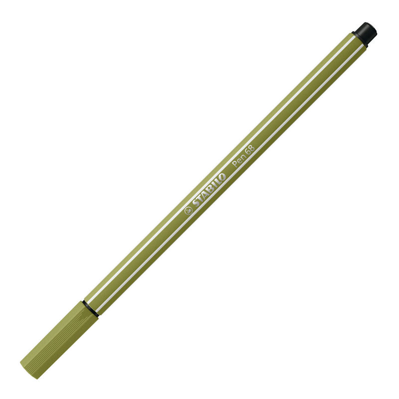 Stabilo Pen 68 FI SENTIS -TIP MUD GREEN (68 37)