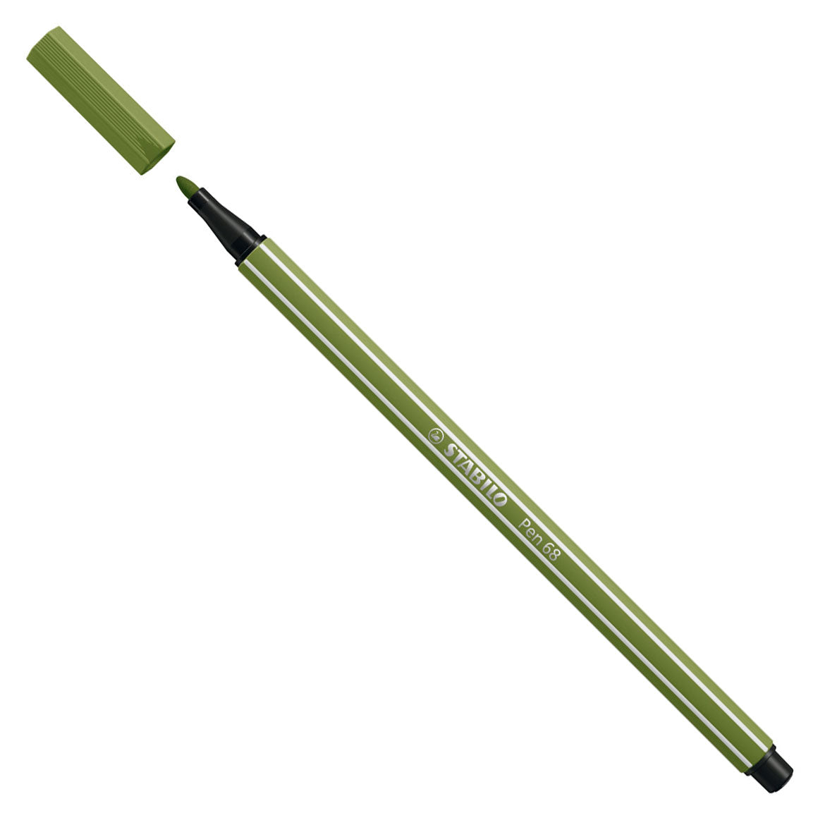 Stabilo Pen 68 fieltro -tip mo -green (68 35)