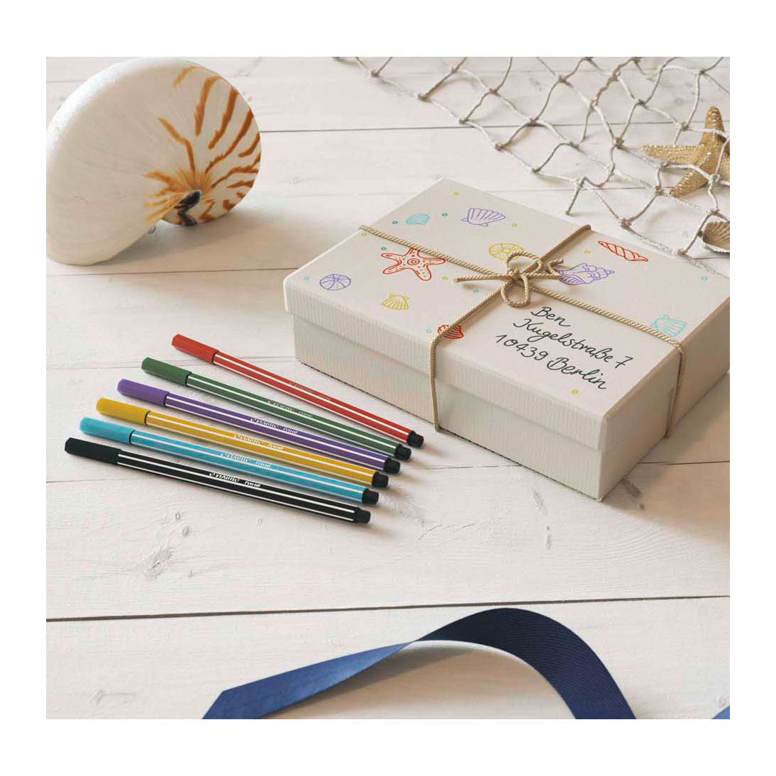 Stabolo Pen 68 Felt -Tip Pen Giallo (68 44)