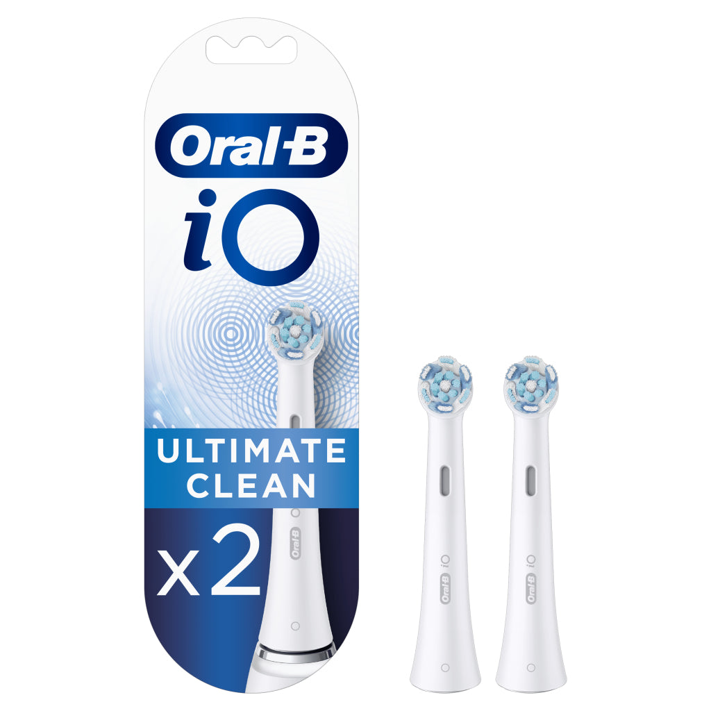 Oral-b oral-b io ultimate cepillos de apuñalamiento limpio 2 piezas