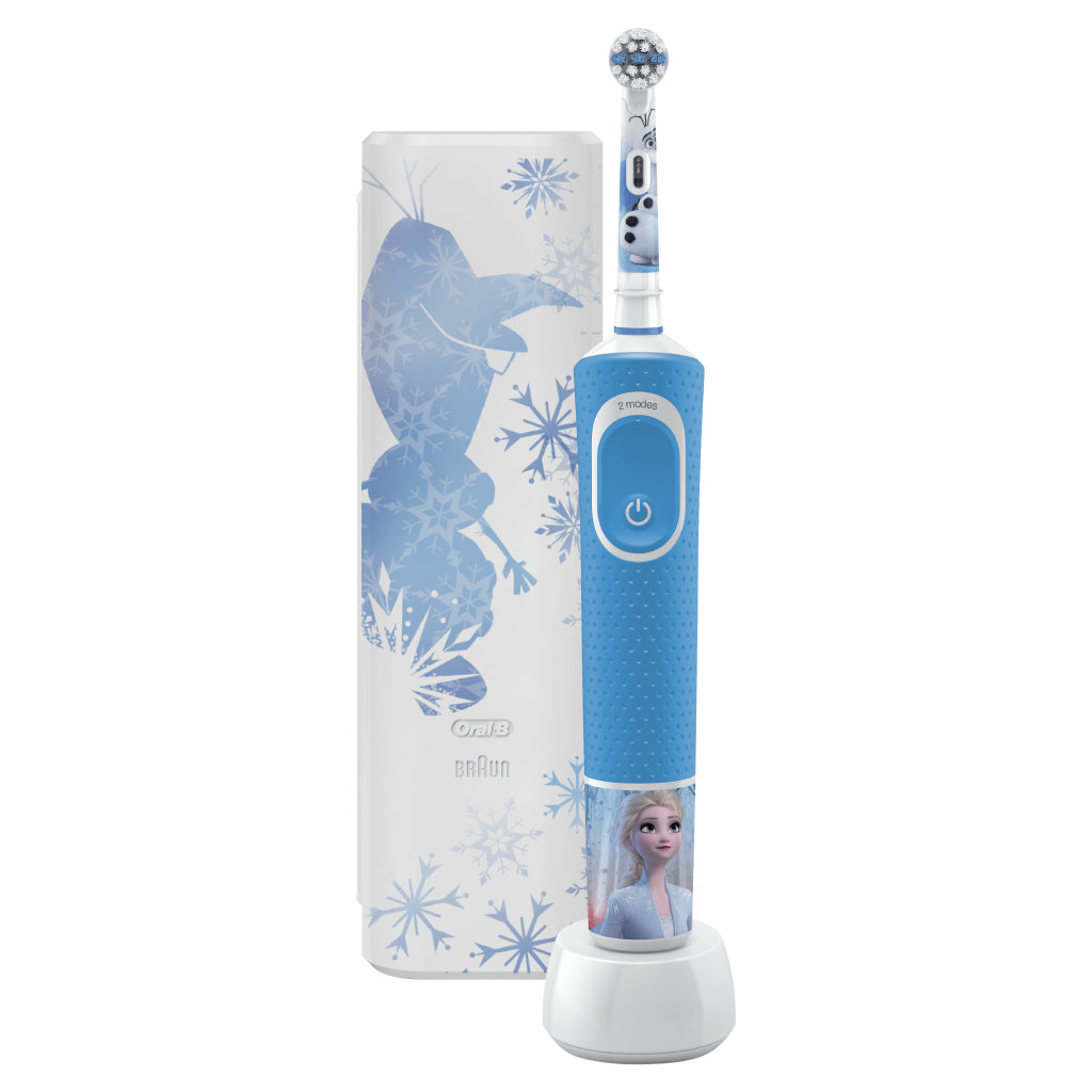 Oral-b oral-b niños congelados 2 dientes eléctricos de dientes azul blanco