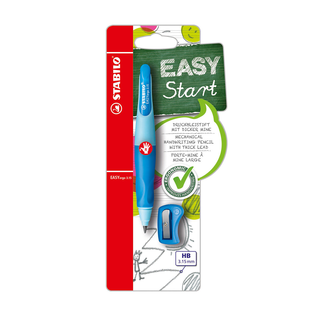 Stabilito EasyerGo 3.15 Right -Mandad - Blue
