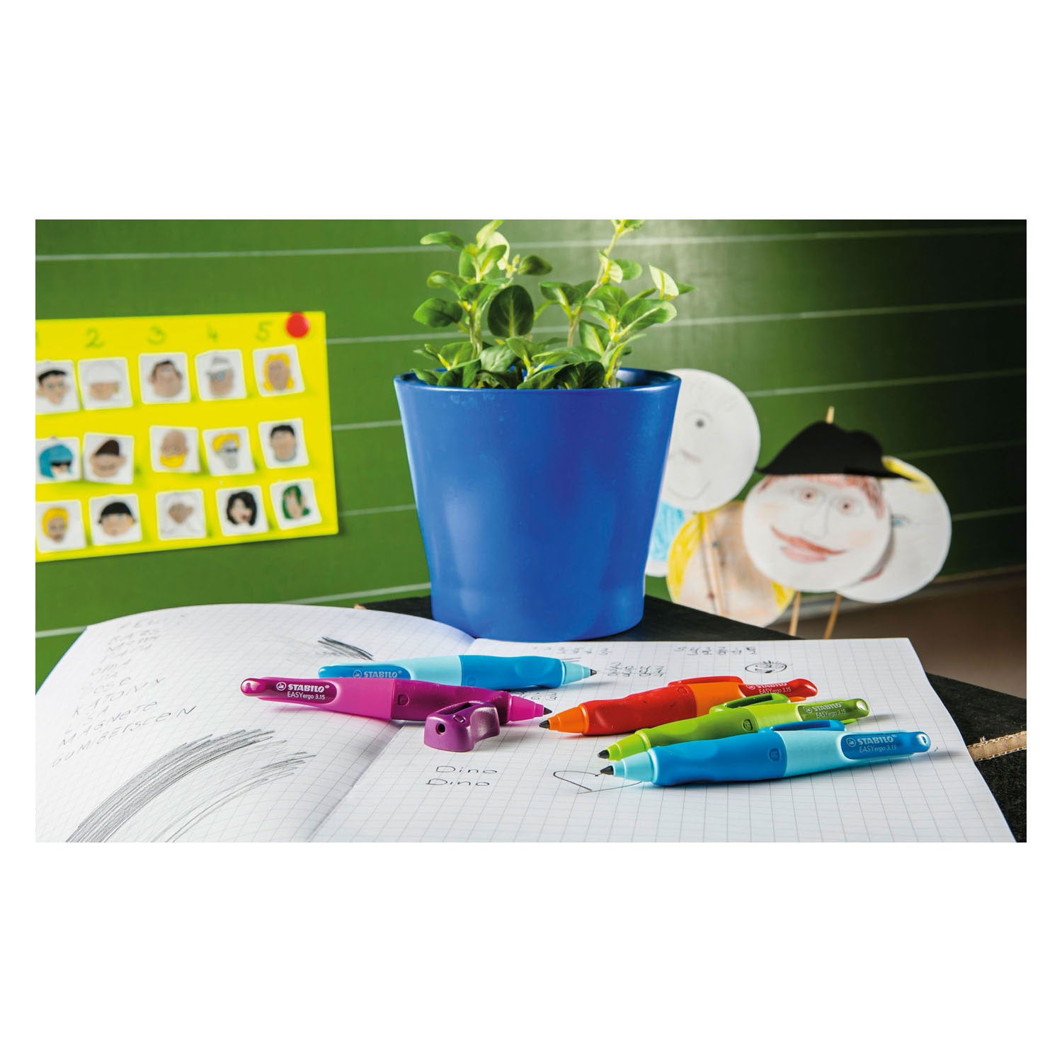 Stabilo easyergo 3.15 - ergonomisch vulpotlood - rechtshandig - rood