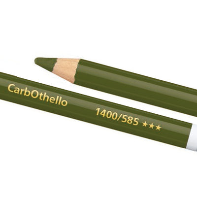 Stabilo carbothello -lime pastel lápiz color verde oliva verde