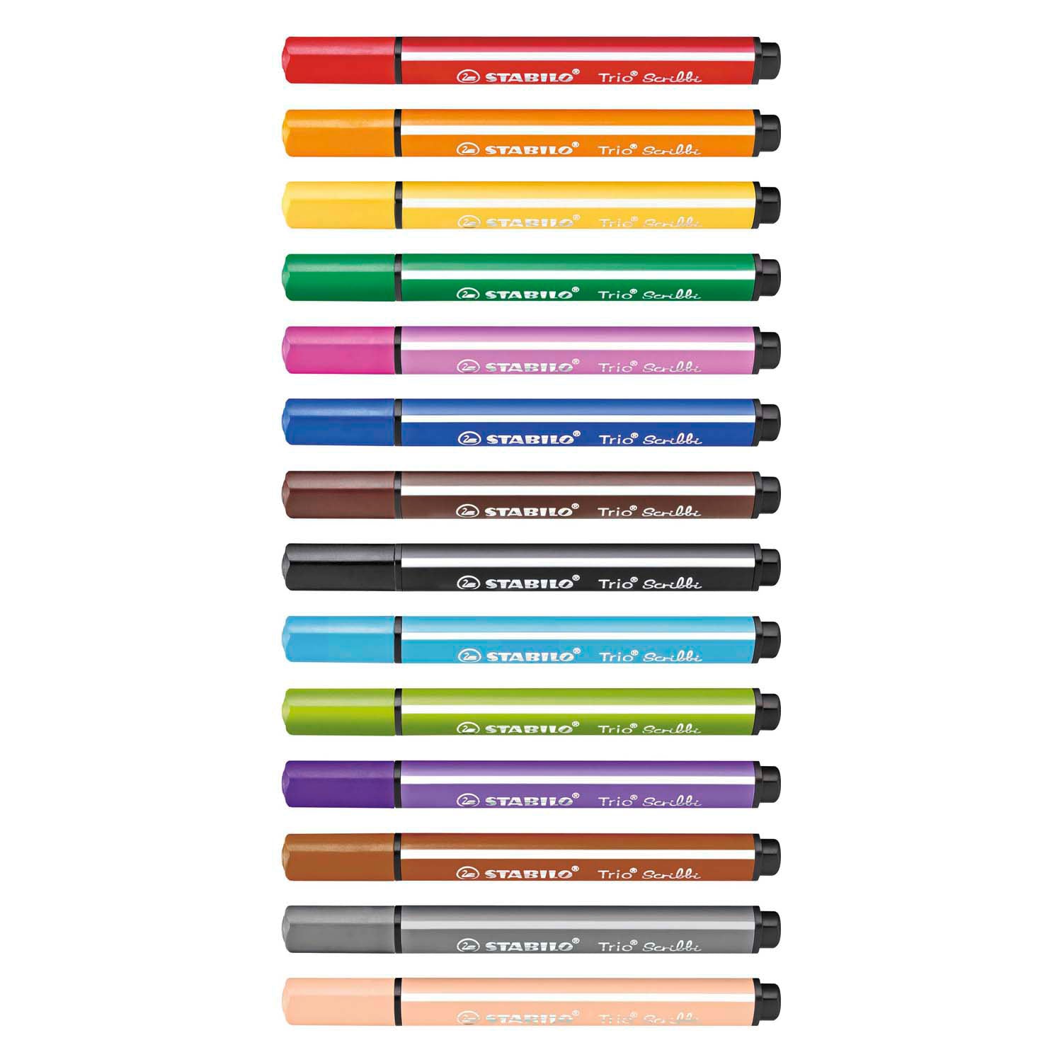 Stabilo trio scribbi felt -tip pens, 14st.
