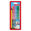 Stabilo pen 68 pastel viltstift set met 6 stuks