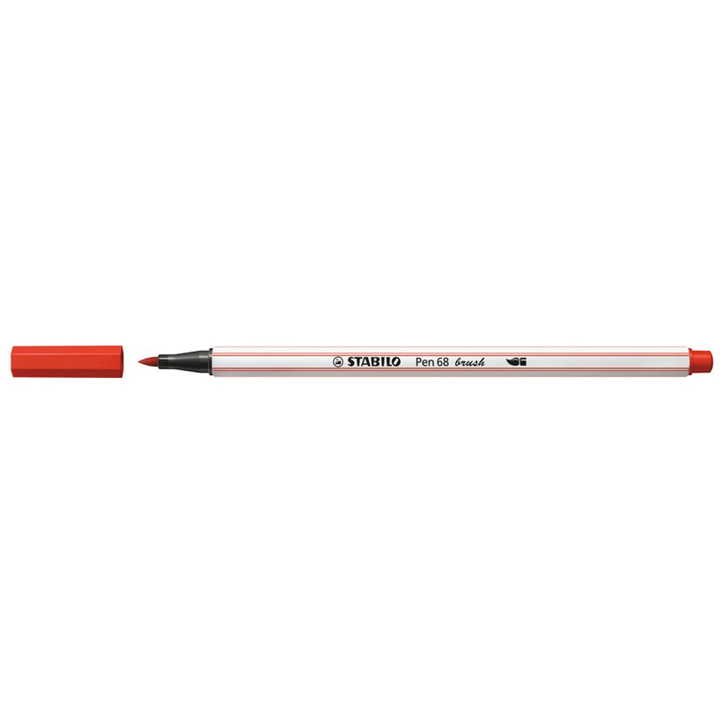 Stabolo Pen 68 Brush 48 - Carmine rosso