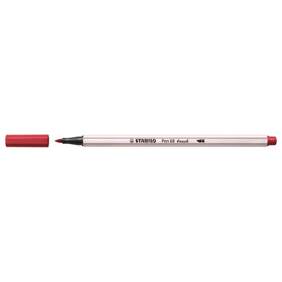 Stabolo Pen 68 Brush 50 - Rosso scuro