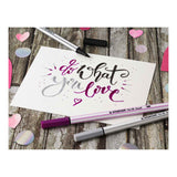 Stabilo pen 68 brush - viltstift - donker oker (89) - afbeelding 4