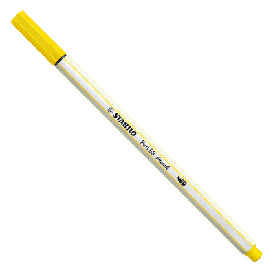 Stabilo Pen 68 Pincel 24 limón amarillo