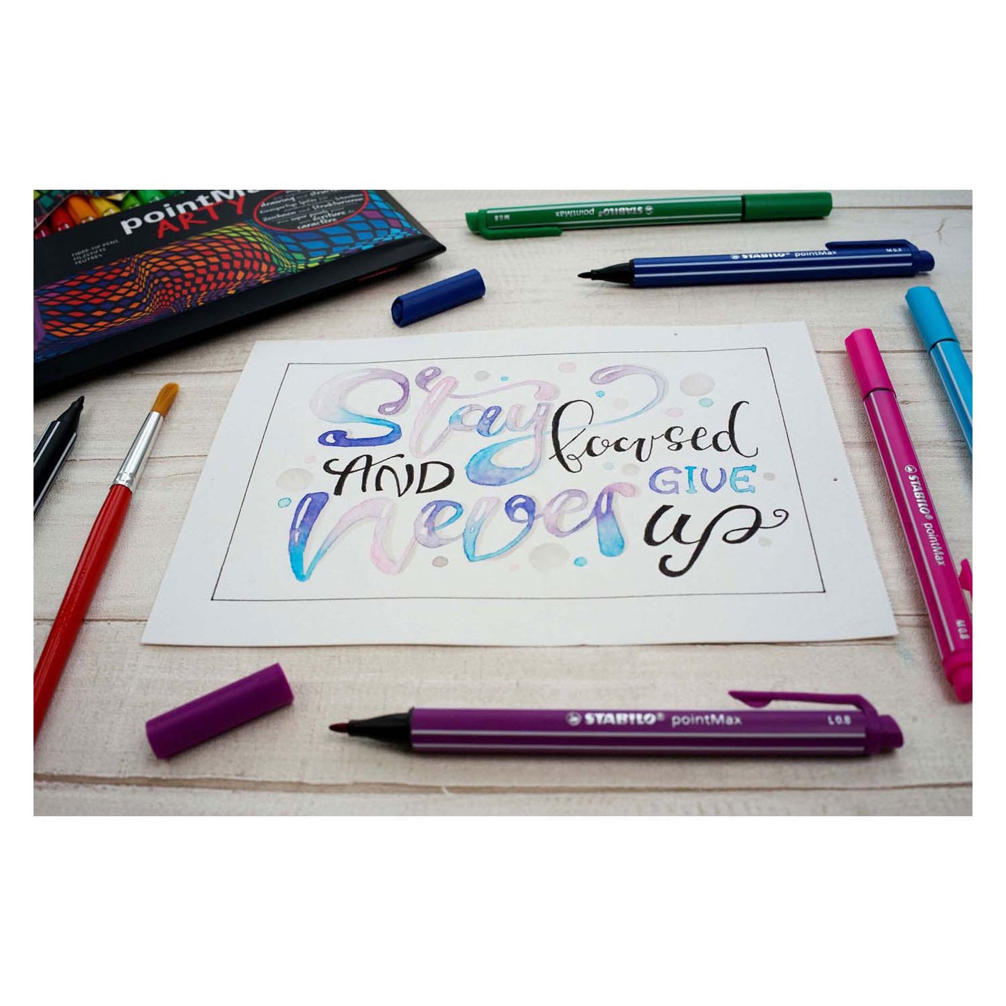 Stabilito Pointmax Fineliner Arty, 15st.