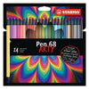 Stabolo Pen 68 Penne in feltro artistico 24 pezzi