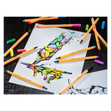 Stabilo point 88 - premium fineliner - fine 0,4 mm - metalen etui met 66 stuks - met 65 verschillende kleuren - afbeelding 5
