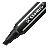 Stabilo Pen 68 max felt -tip pen with thick chisel point black - afbeelding 2