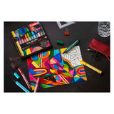 Stabilo Pen 68 max felt -tip pen with thick chisel point orange - afbeelding 5
