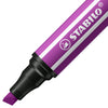 Penna di stabolo 68 Penna massima di feltro con uno spesso lilac.
