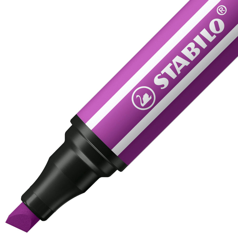 Penna di stabolo 68 Penna massima di feltro con uno spesso lilac.