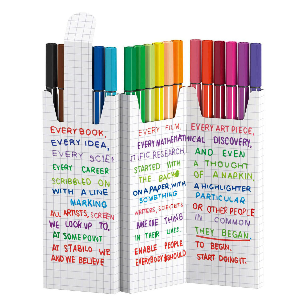 Stabilo Pen 68 Desk set Comience comenzando 18 piezas