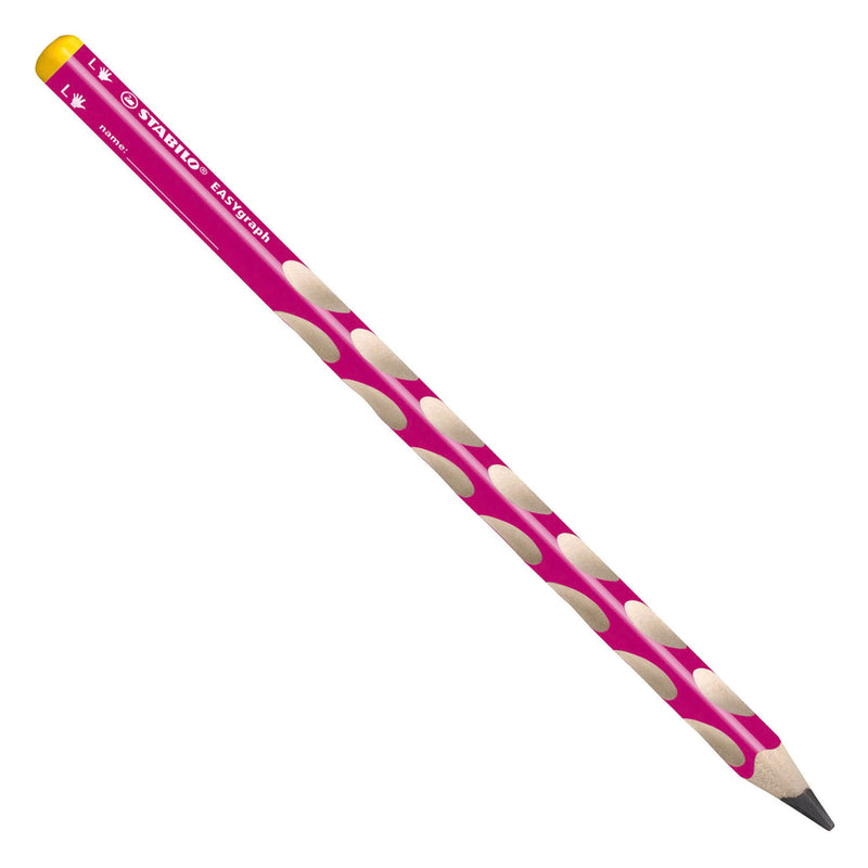 Stabilo easygraph hb linkshandig grafietpotlood - roze