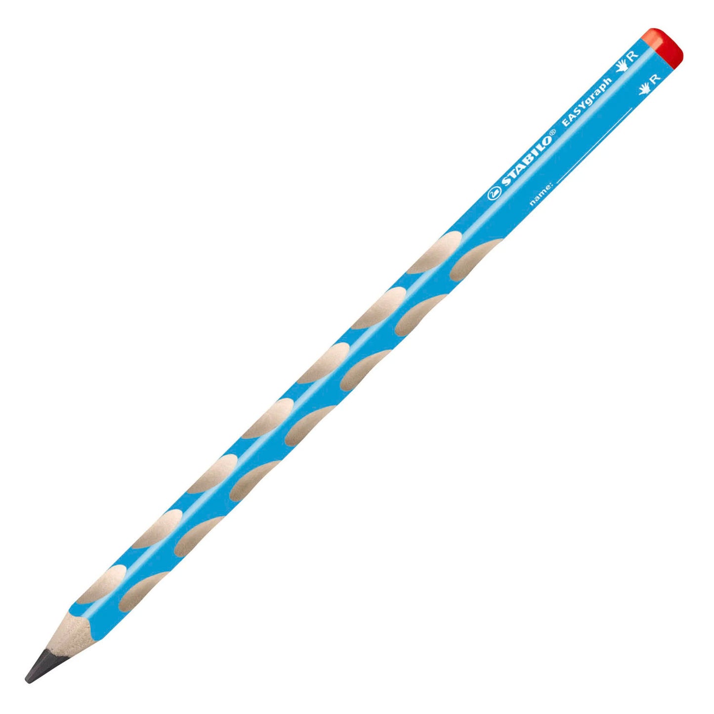 Matita in grafite per destrimani Stabilo easygraph hb - azzurro