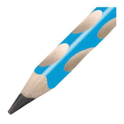 Matita in grafite per destrimani Stabilo easygraph hb - azzurro