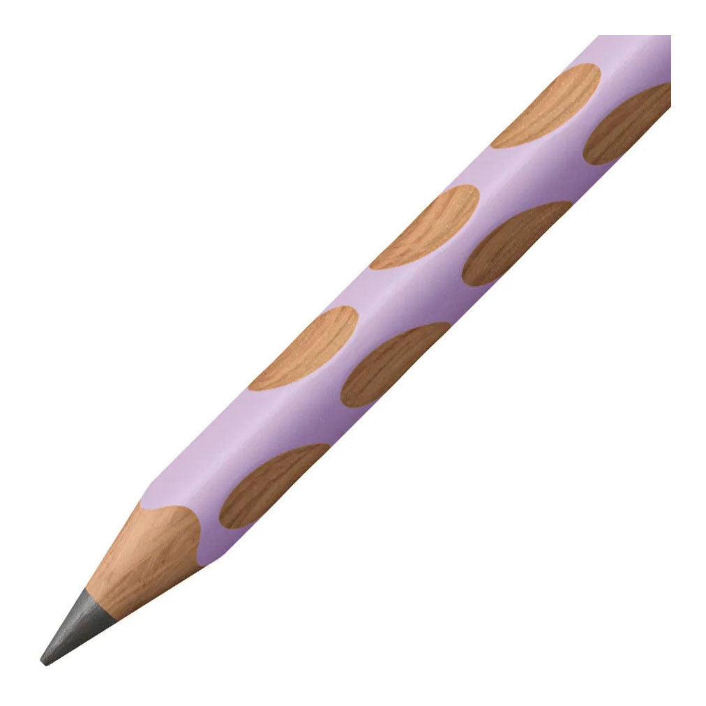 Lápiz de grafito para diestros Stabilo easygraph pastel hb - lila