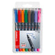 Stabilo ohpen fine permanent marker in case - 8 pcs.