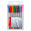Stabilo ohpen fijn uitwisbare marker in etui - 8dlg.